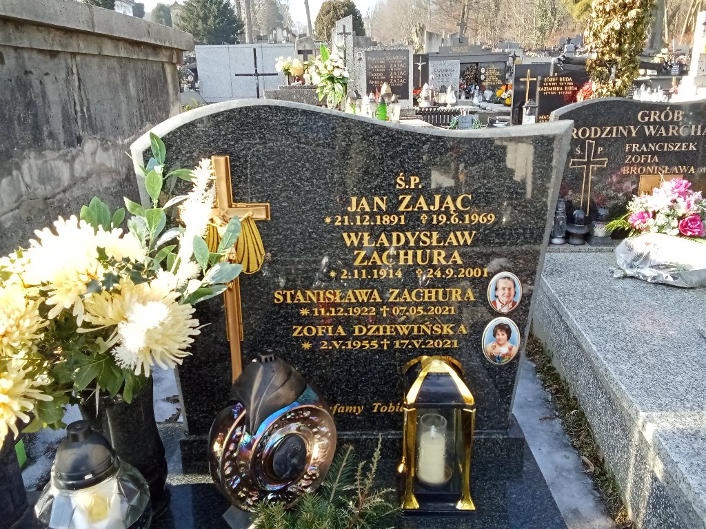 Grób Stanisława Zachura