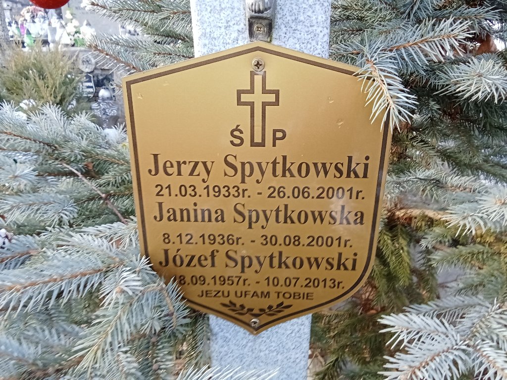 Grób Jerzy Spytkowski