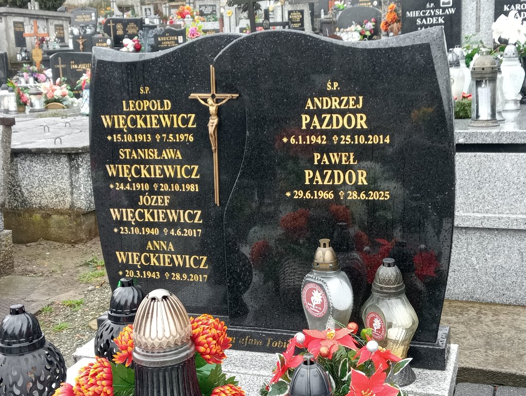 Grób Leopold Więckiewicz