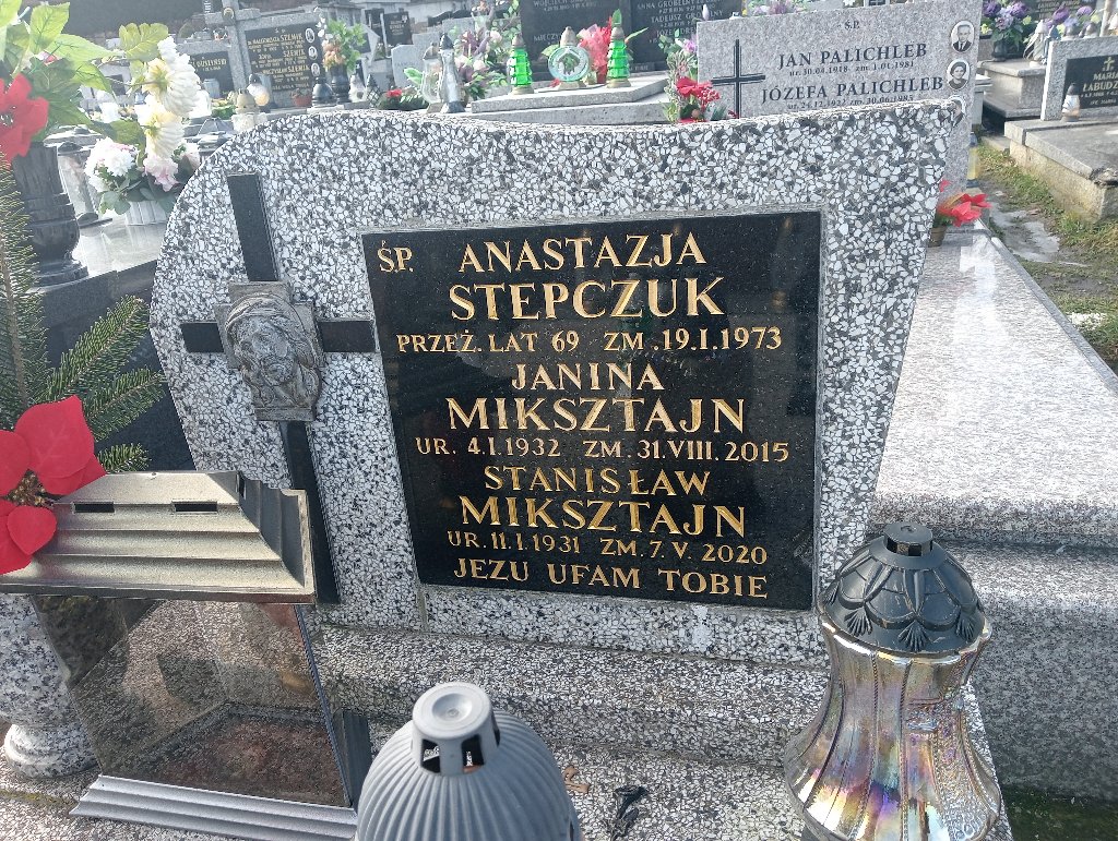 Grób Stanisław Miksztajn