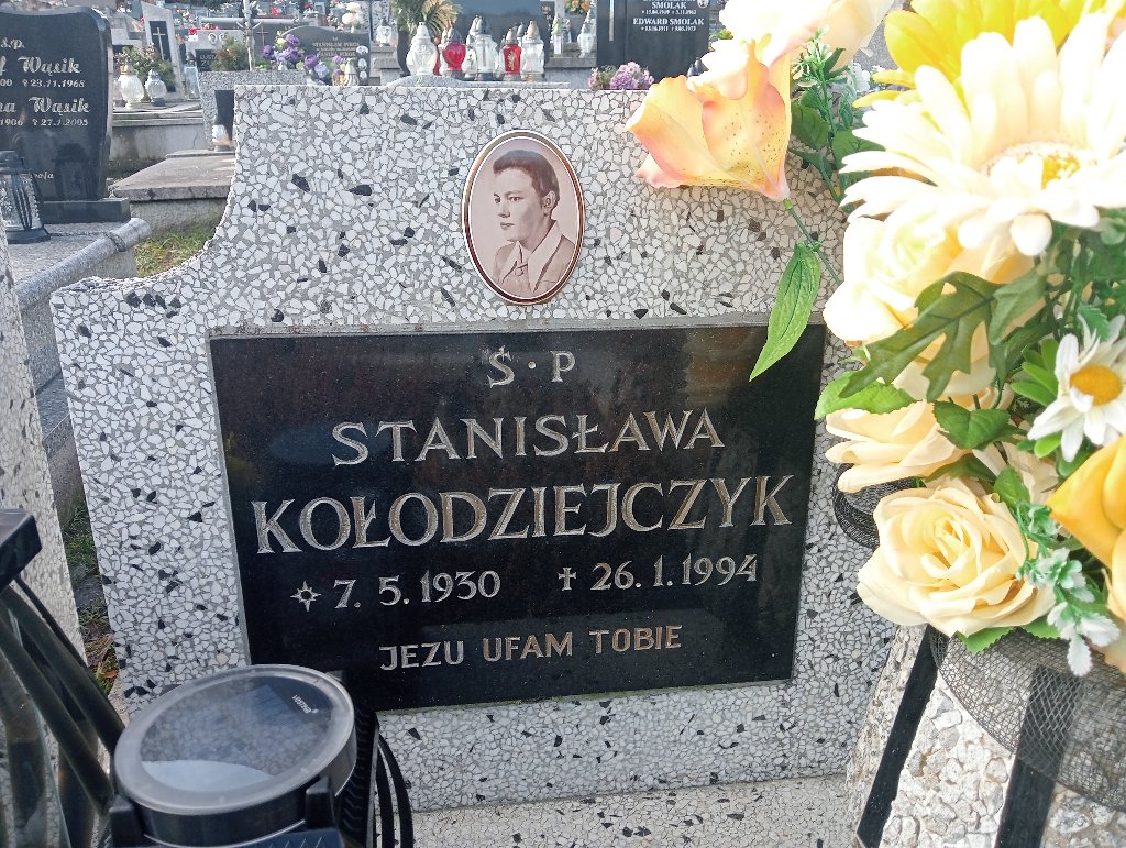 Grób Stanisława Kołodziejczyk