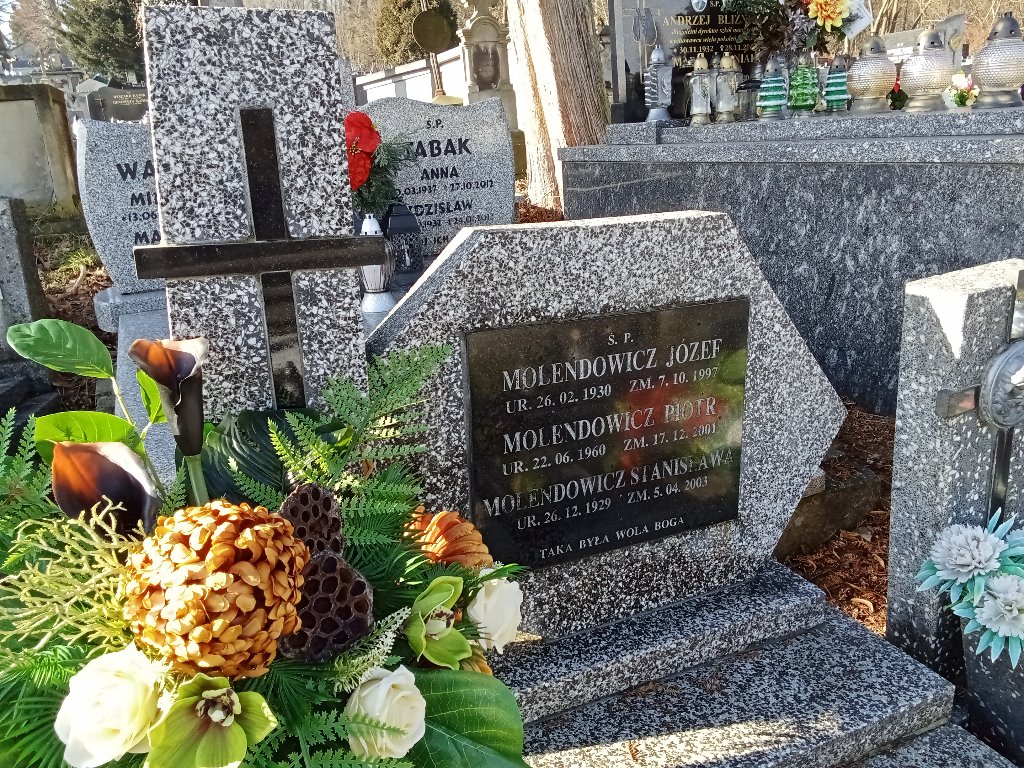 Grób Piotr Molendowicz