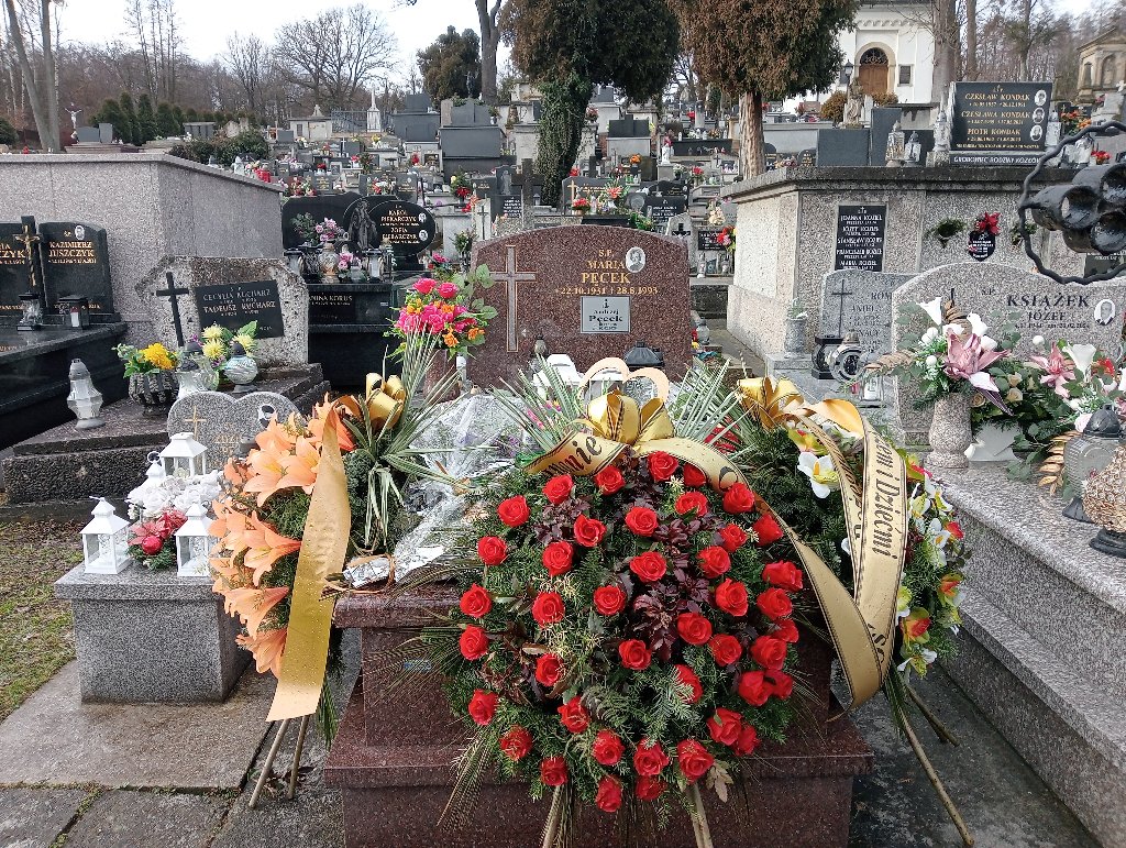 Grób Andrzej Pęcek