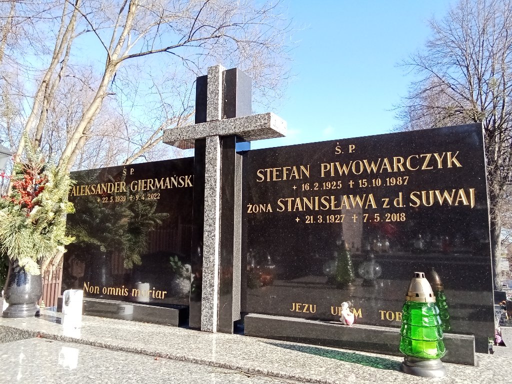 Grób Stanisława Piwowarczyk