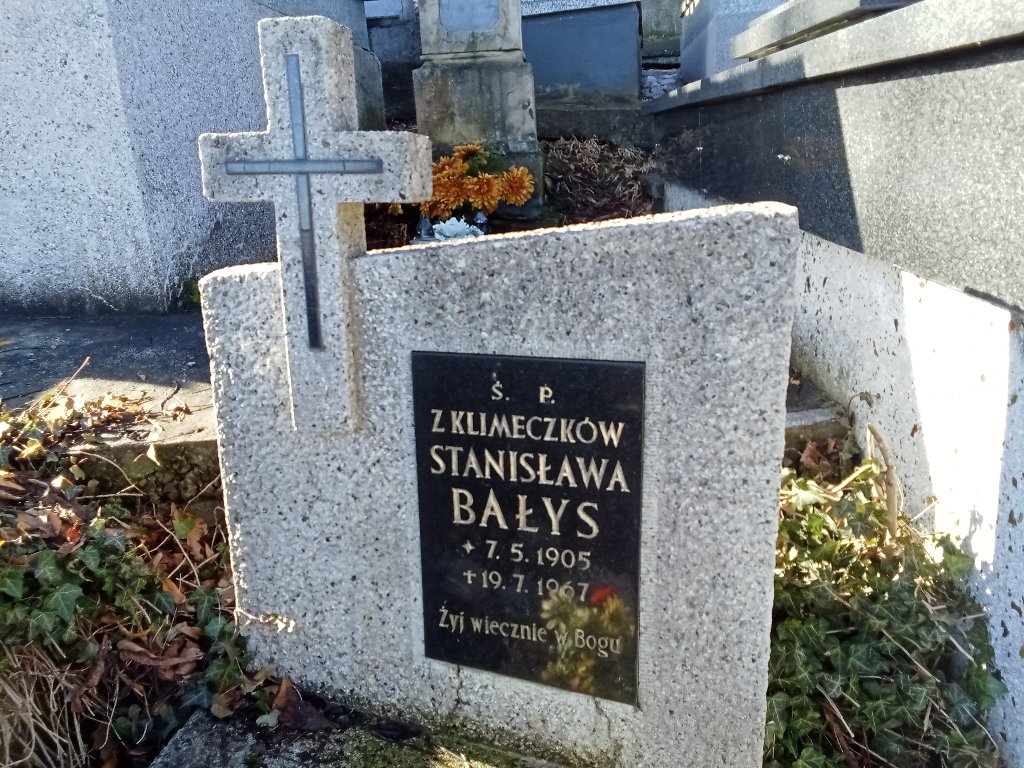 Grób Stanisława Bałys