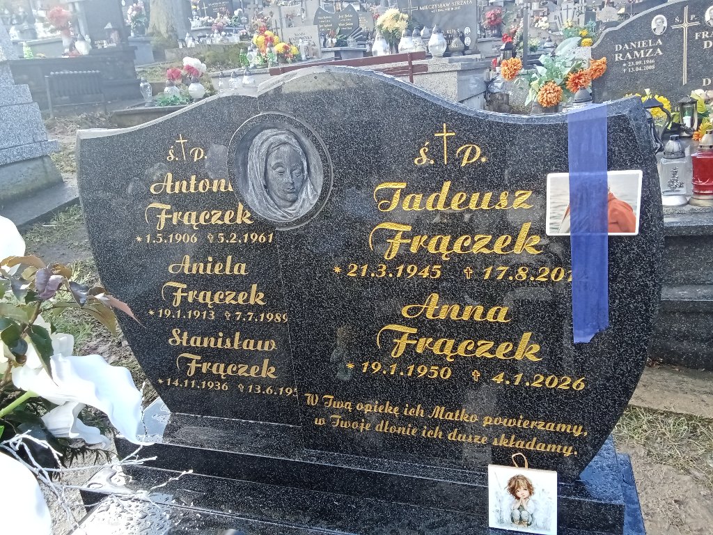 Grób Tadeusz Frączek