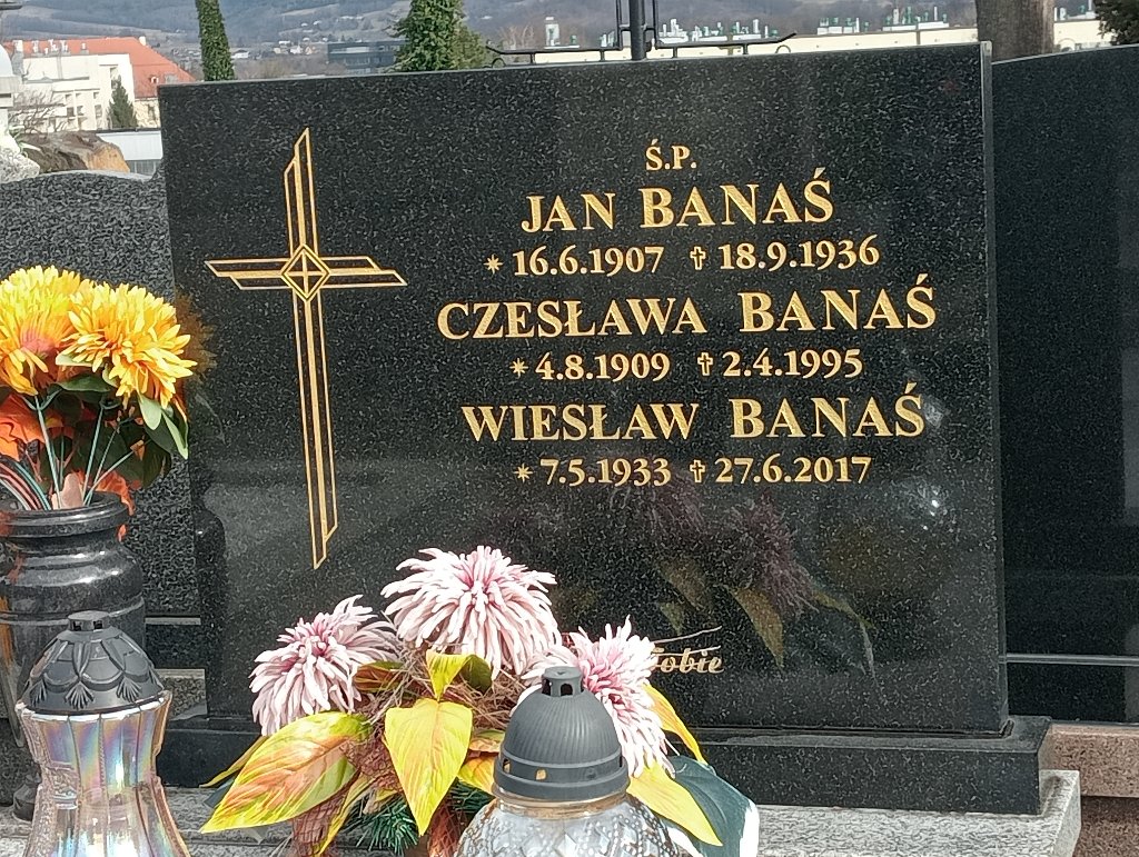 Grób Wiesław Banaś