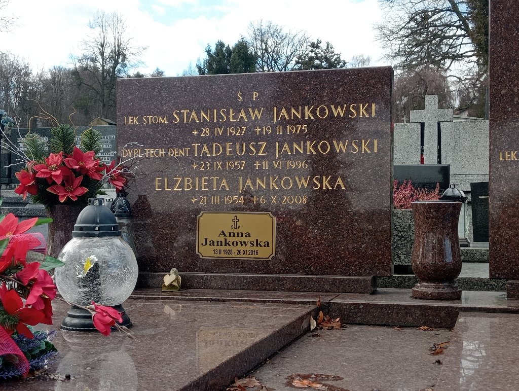 Grób Elżbieta Jankowska