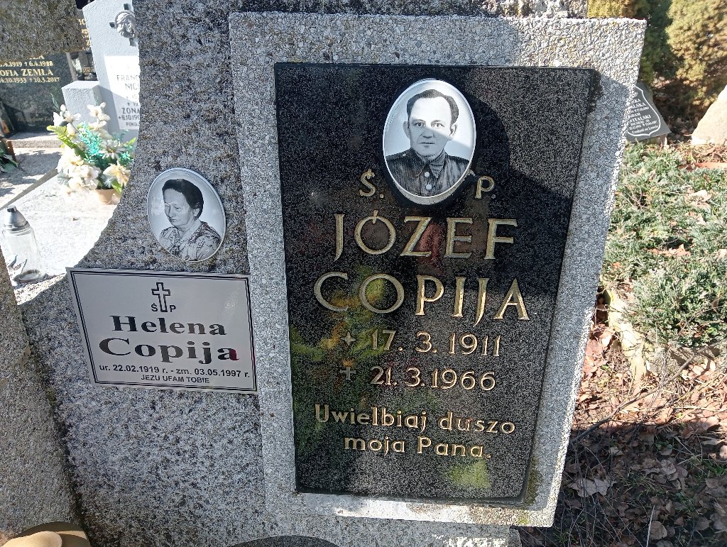 Grób Józef Copija