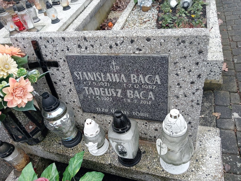 Grób Stanisława Baca