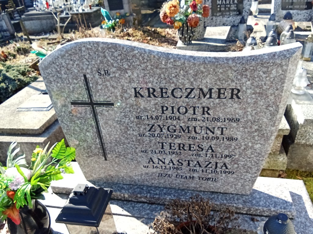 Grób Teresa Kreczmer