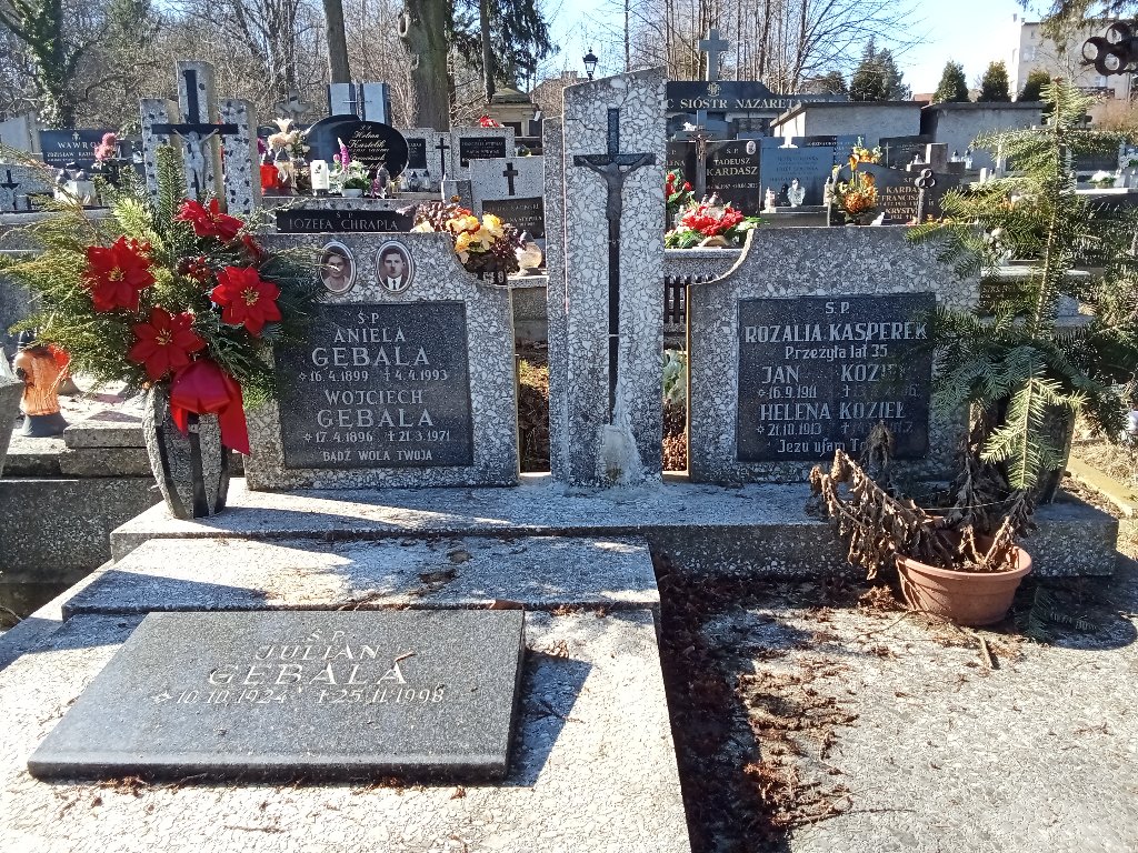 Grób Wojciech Gębala